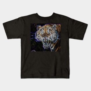 Tiger Electric Color 02 Kids T-Shirt